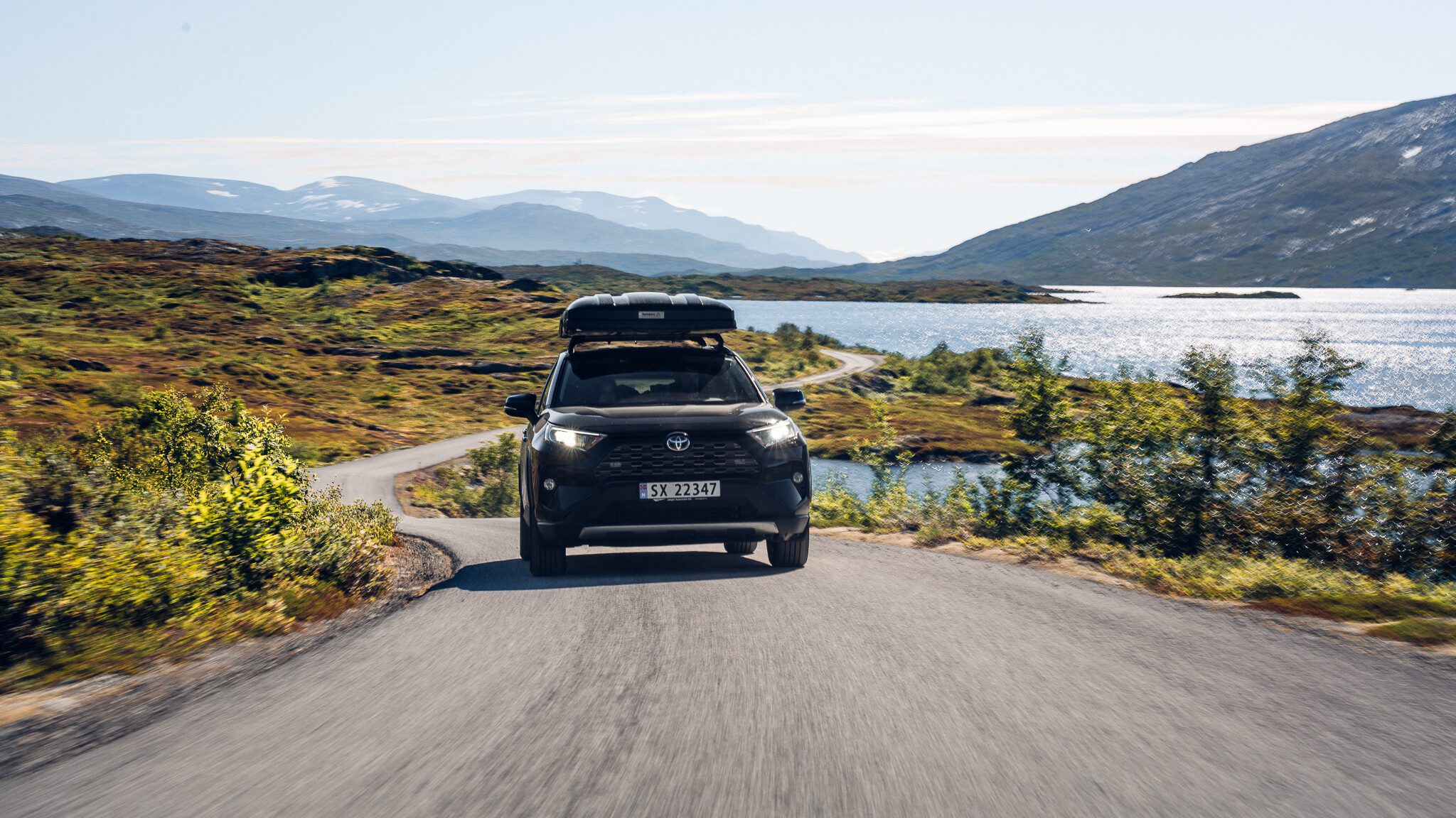 Camper route Noorwegen