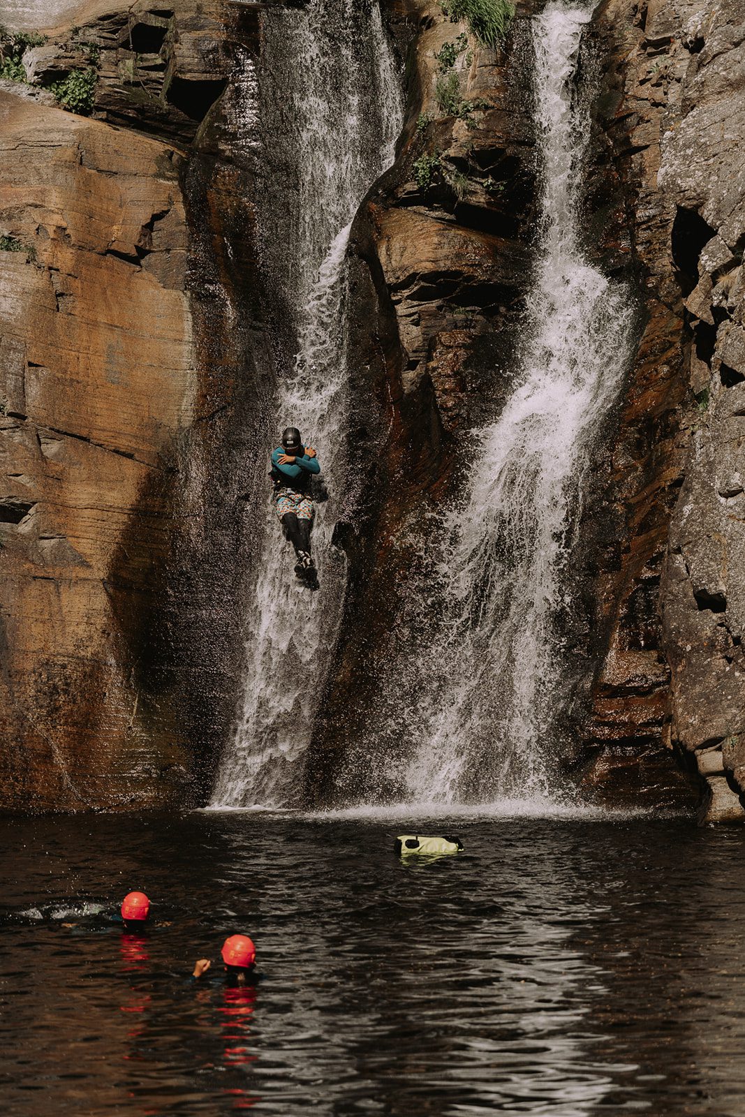 sliding canyon in Norway